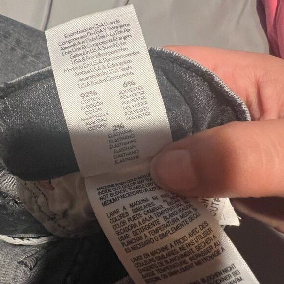 Mother High Waisted Rascal Ankle StepFray Jeans size 25 - Picture 11 of 16